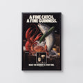 Vintage Guinness Print and Poster, Seafood Wall Art