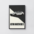 Vintage Aston Martin DBX S Print, Car Wall Art