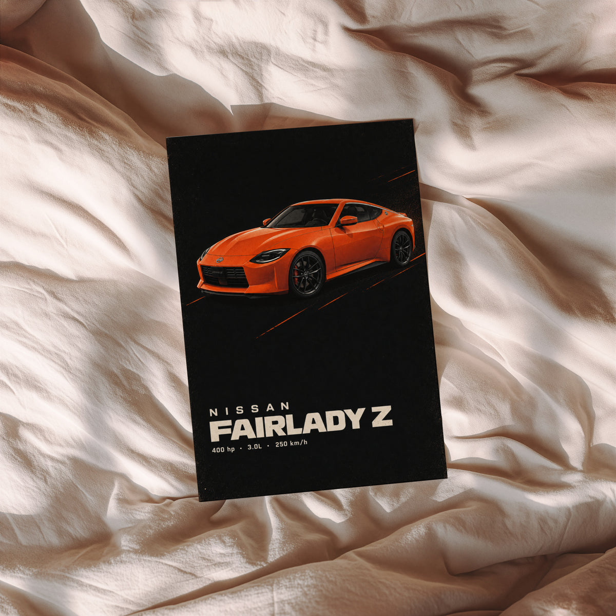 Vintage Nissan Fairlady Z Print, Car Wall Art