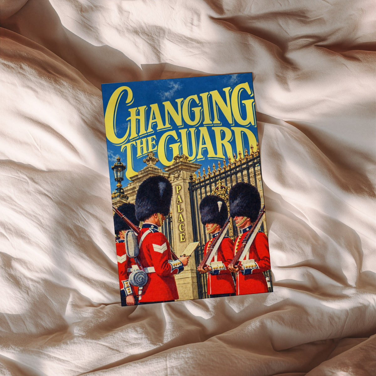 Vintage Changing the Guard Poster, London Print