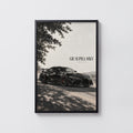Vintage Toyota Supra Print, Car Wall Art
