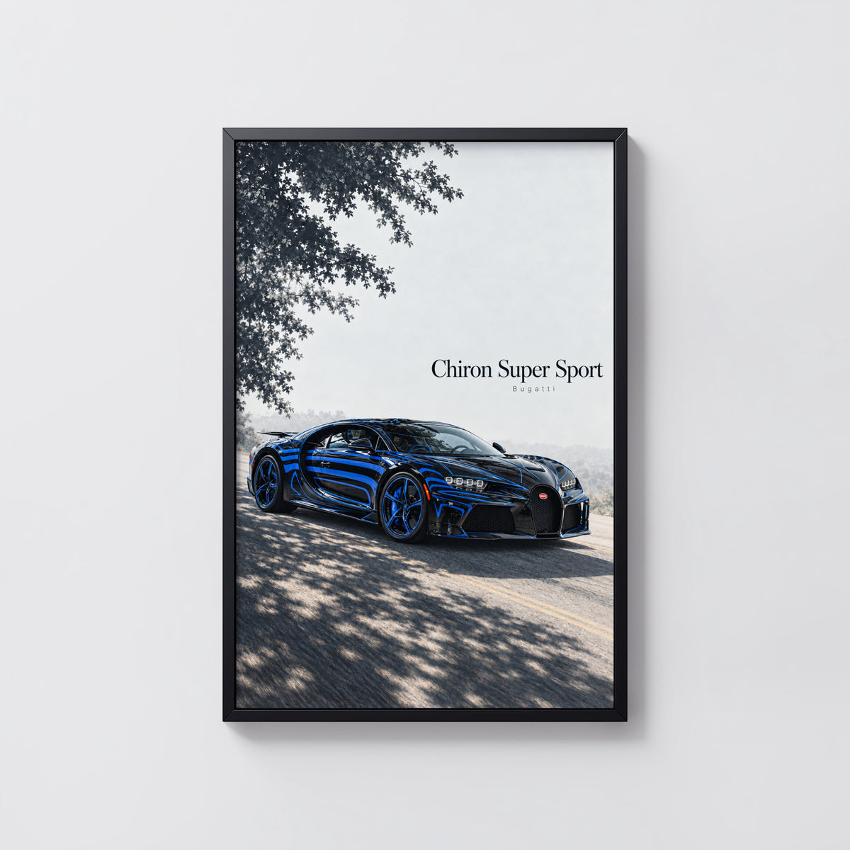 Vintage Bugatti Chiron Super Sport Print