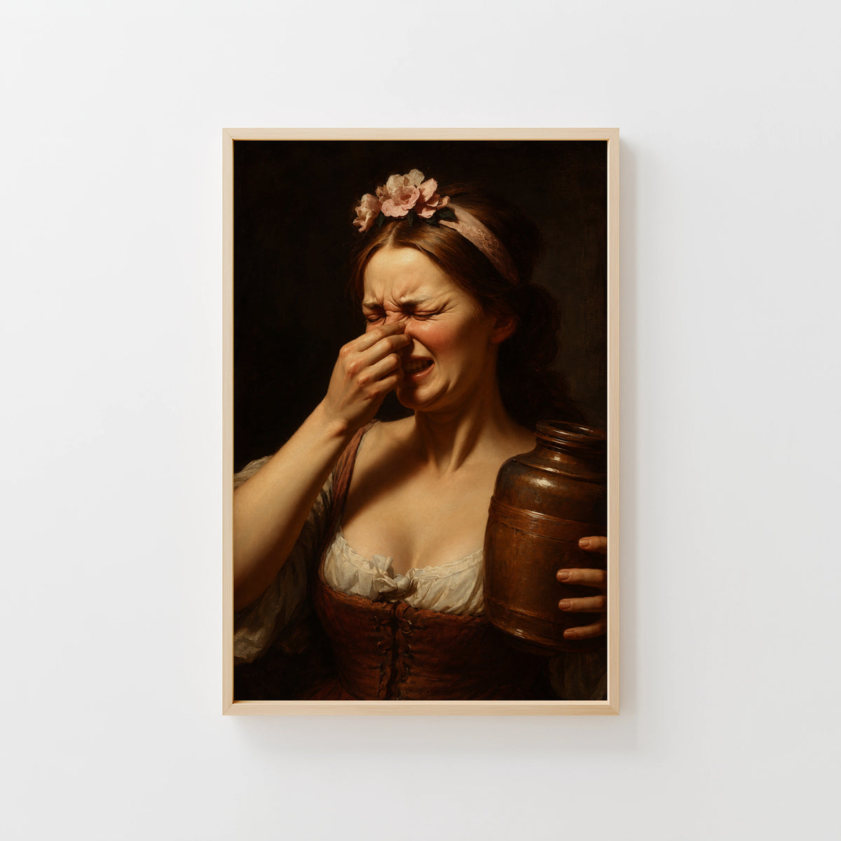 Vintage Bathroom Print and Poster, Funny Wall Art