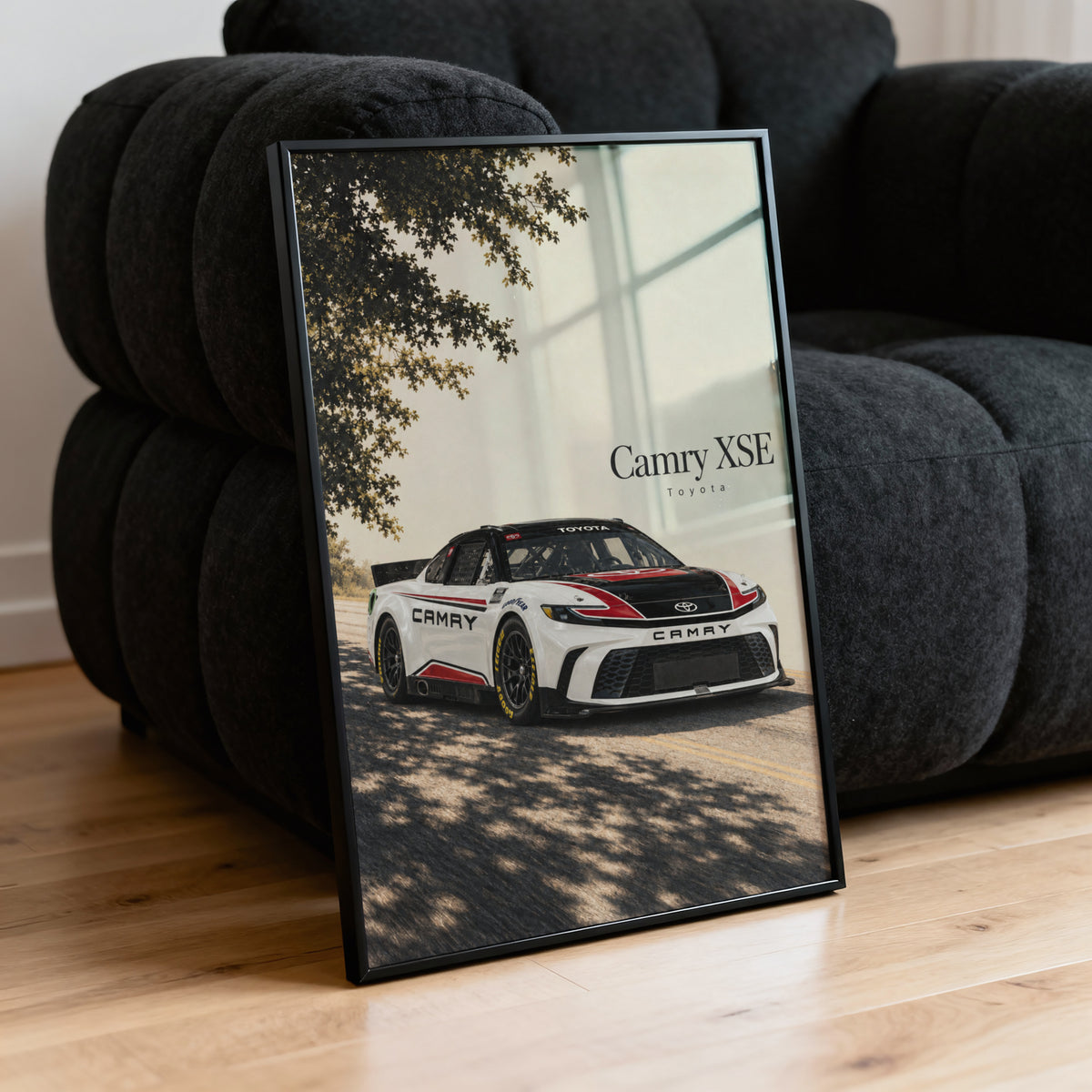 Vintage Toyota Camry XSE Print, Racing Car Art