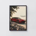 Vintage Aston Martin Vanquish Print, Car Wall Art
