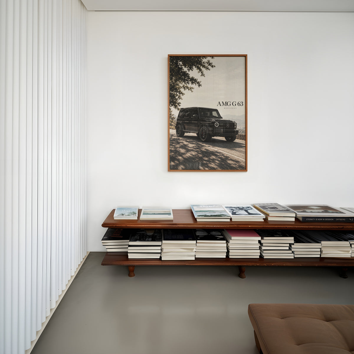 Vintage Mercedes AMG G 63 Print, Car Wall Art