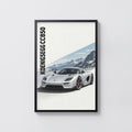 Vintage Koenigsegg CC850 Print, Supercar Wall Art