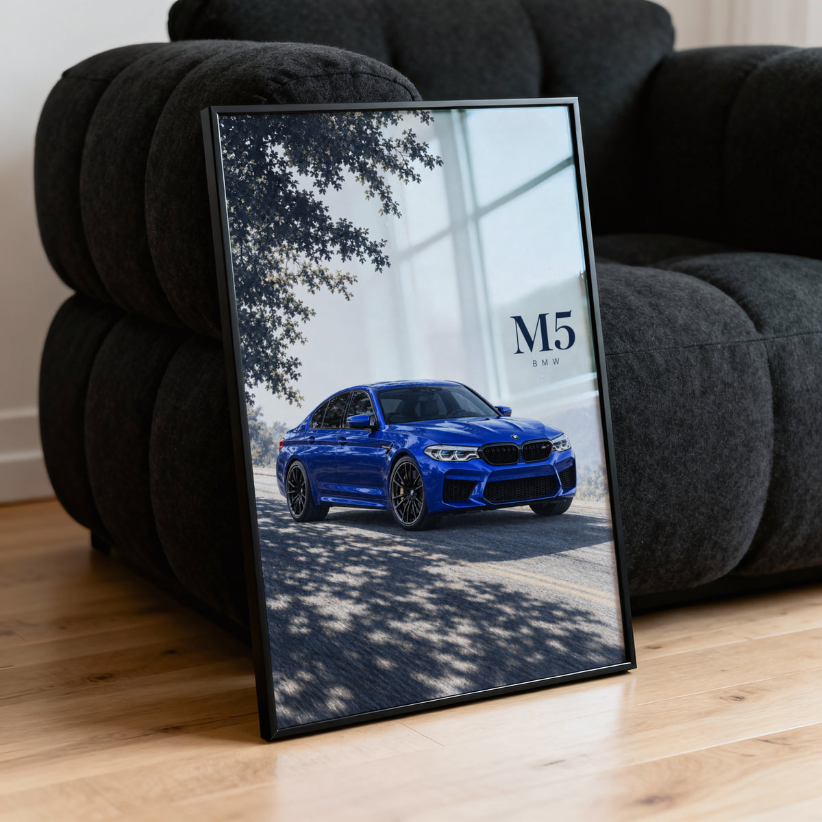 Vintage BMW M5 Print, Car Wall Art