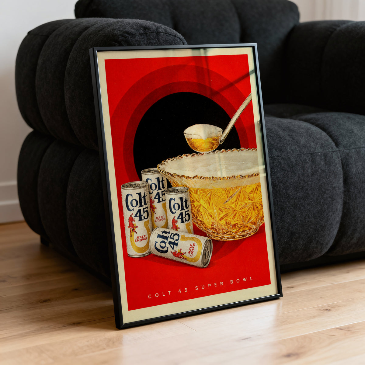 Vintage Colt 45 Print and Poster, Malt Liquor Wall Art