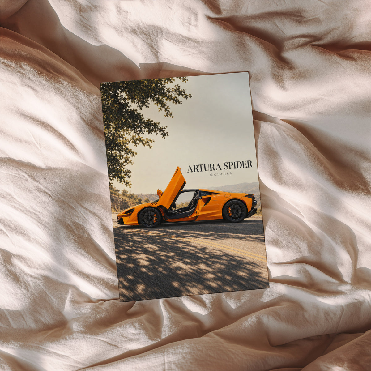 Vintage McLaren Artura Spider Car Print