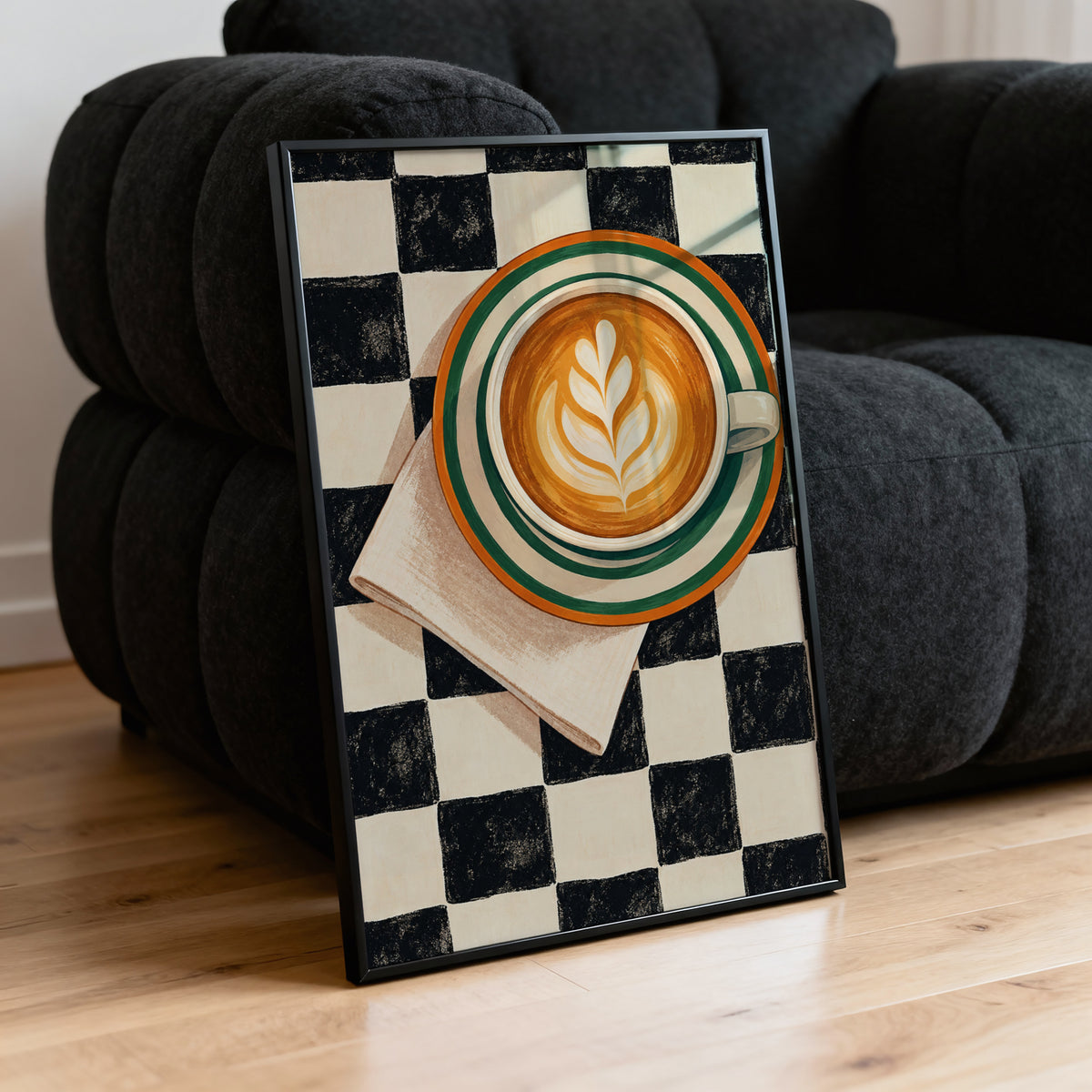 Vintage Coffee Print and Poster, Cafe Wall Art