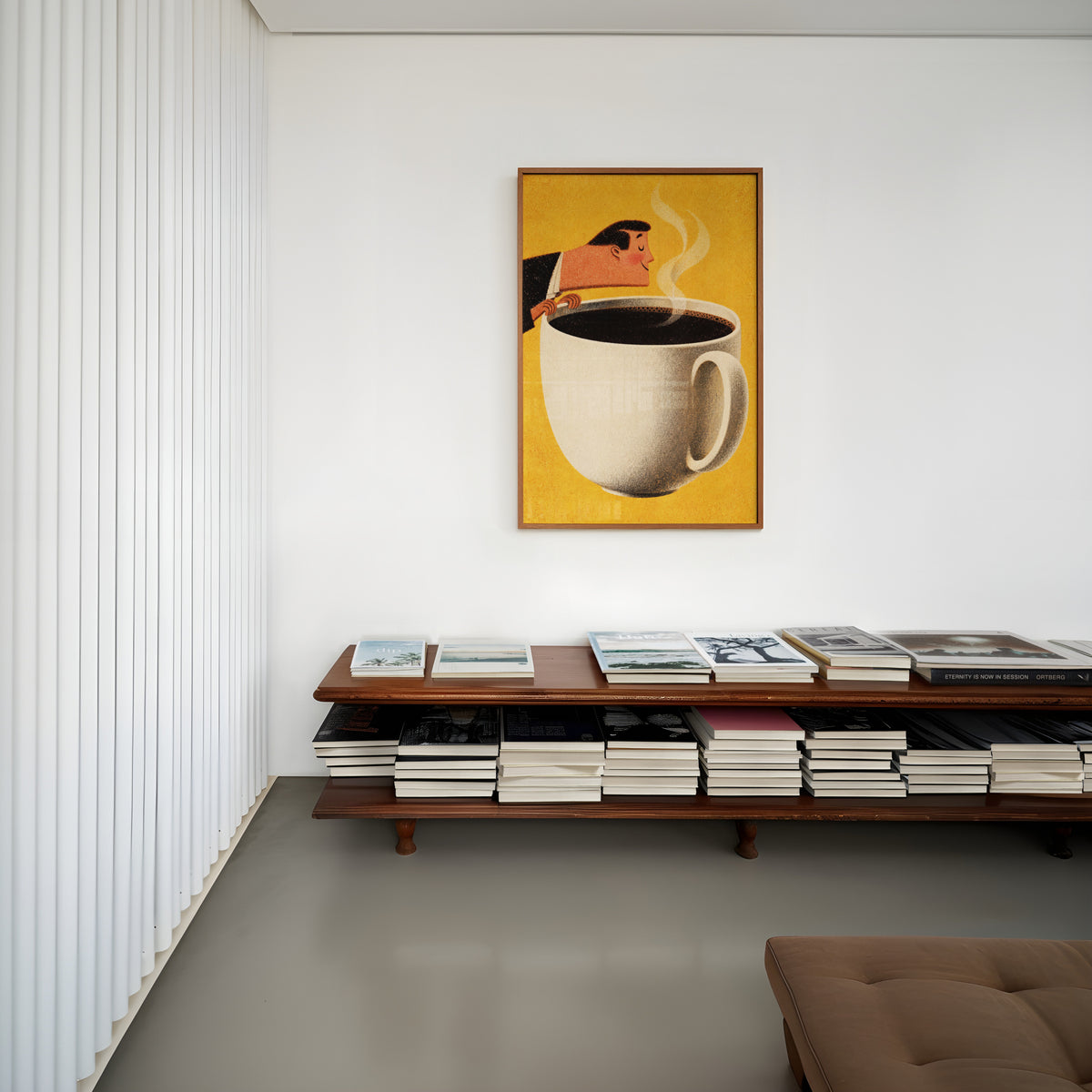 Vintage Coffee Print and Poster, Kitchen Wall Art