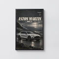Vintage Aston Martin DBX S Print, Car Poster, Wall Art