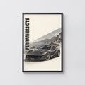 Vintage Ferrari 812 GTS Print, Supercar Wall Art