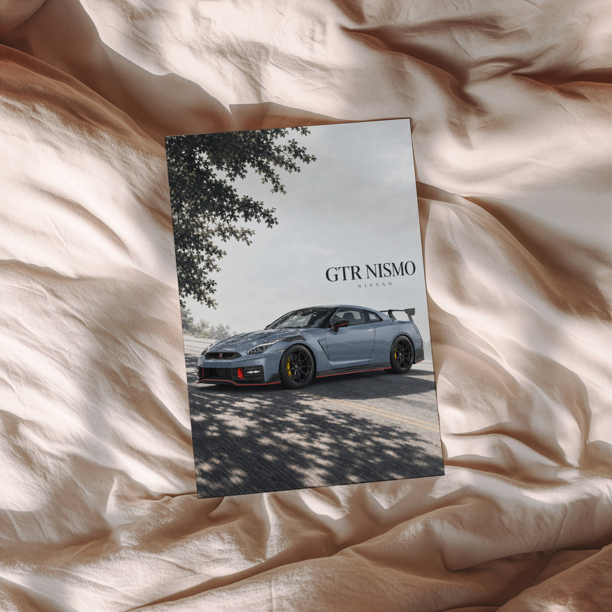 Vintage Nissan GTR NISMO Print, Car Wall Art