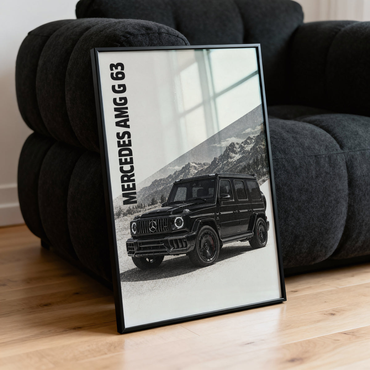 Vintage Mercedes AMG G 63 Print, Car Wall Art