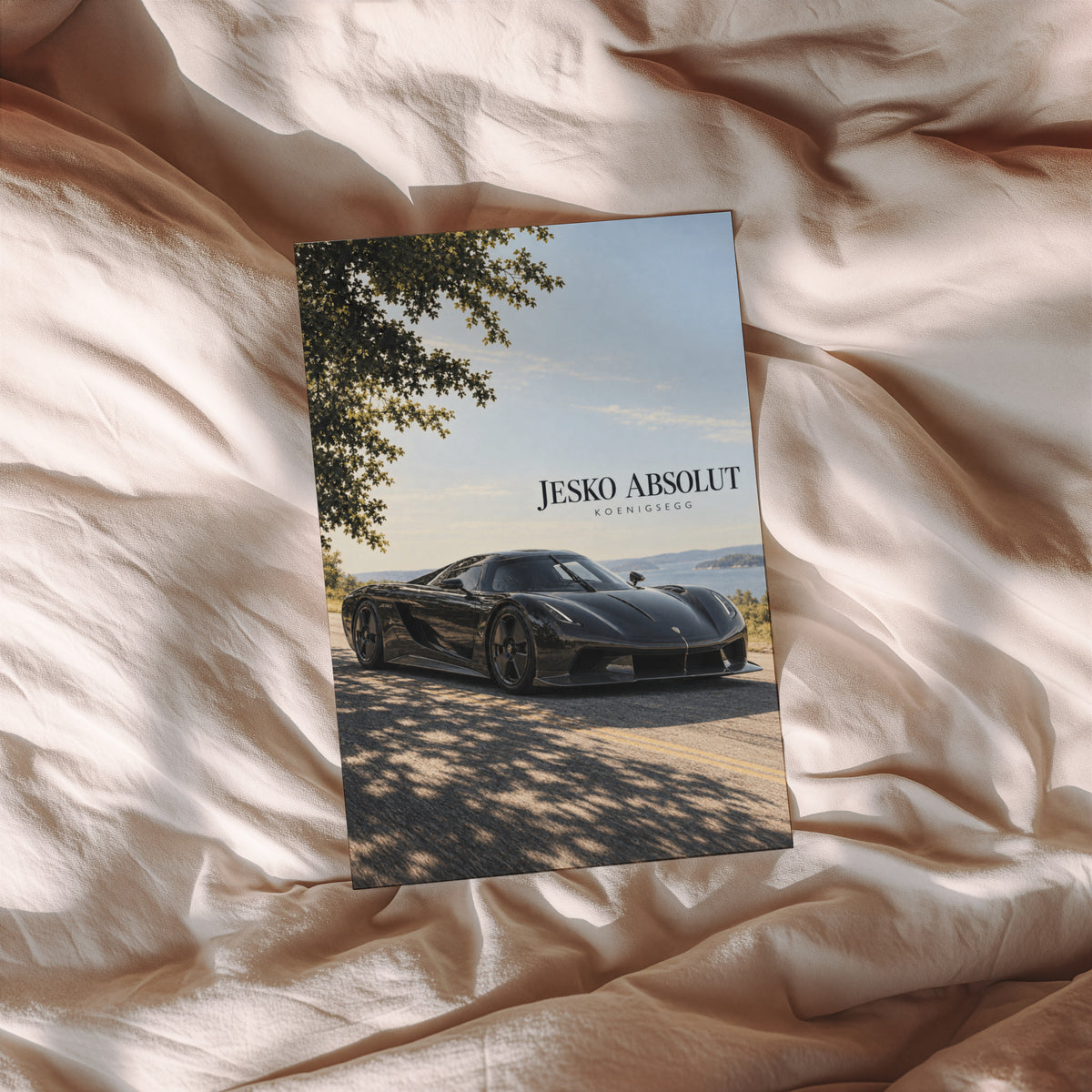 Vintage Koenigsegg Jesko Absolut Car Print
