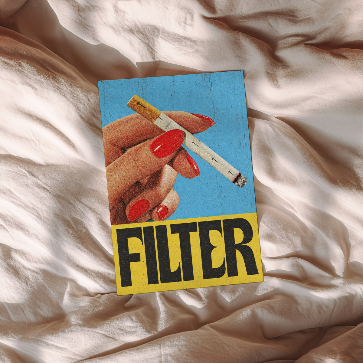 Vintage Cigarette Poster, Retro Advert Wall Art, Print