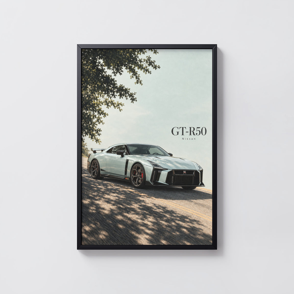Vintage Nissan GT-R50 Car Print, Wall Art