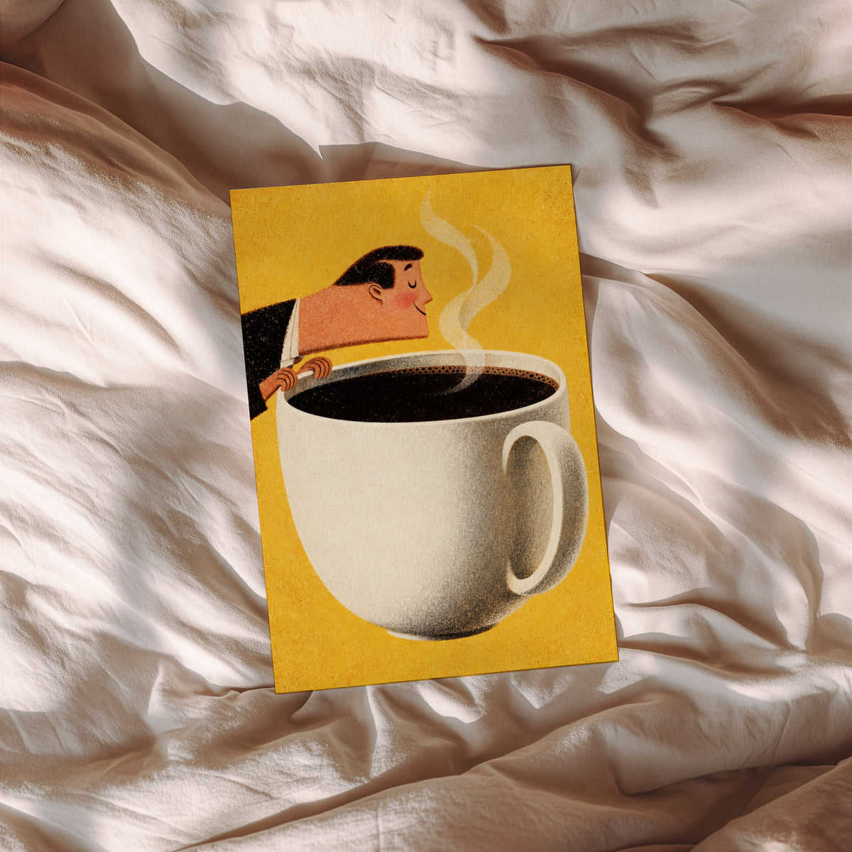 Vintage Coffee Print and Poster, Kitchen Wall Art