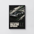 Vintage Aston Martin Valkyrie Spider Print