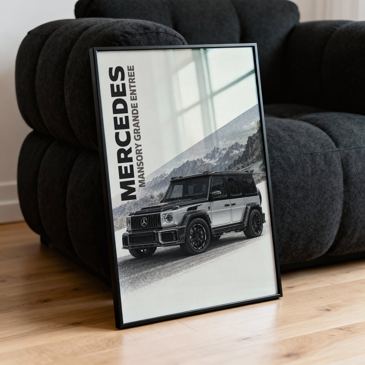 Vintage Mercedes G Wagon Print, Car Wall Art