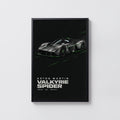 Vintage Aston Martin Valkyrie Spider Print