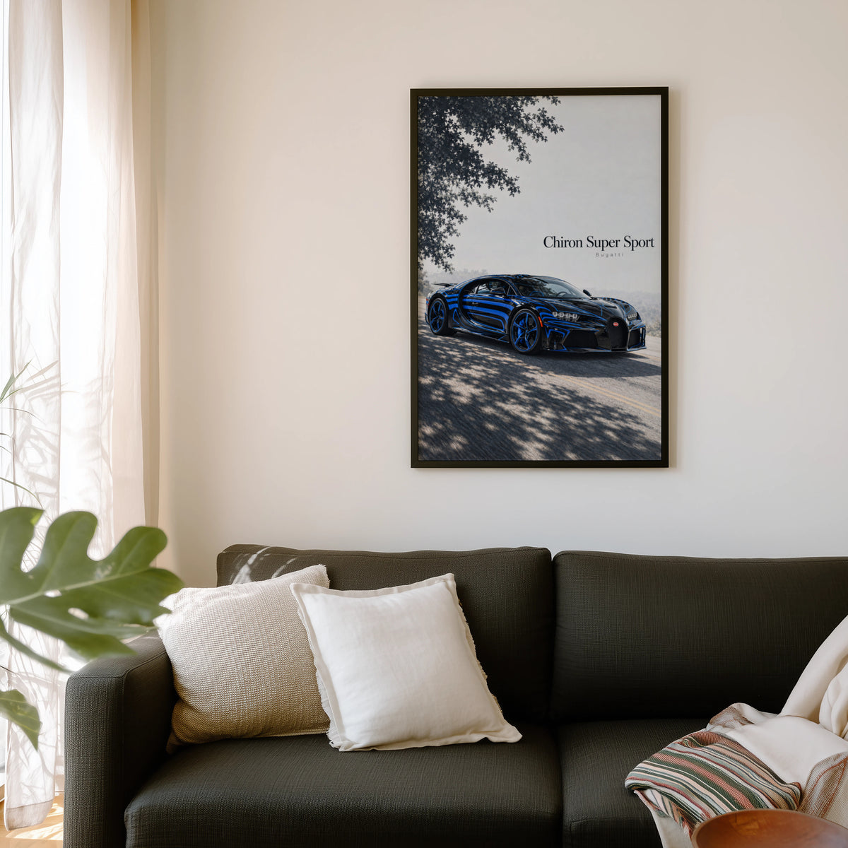 Vintage Bugatti Chiron Super Sport Print
