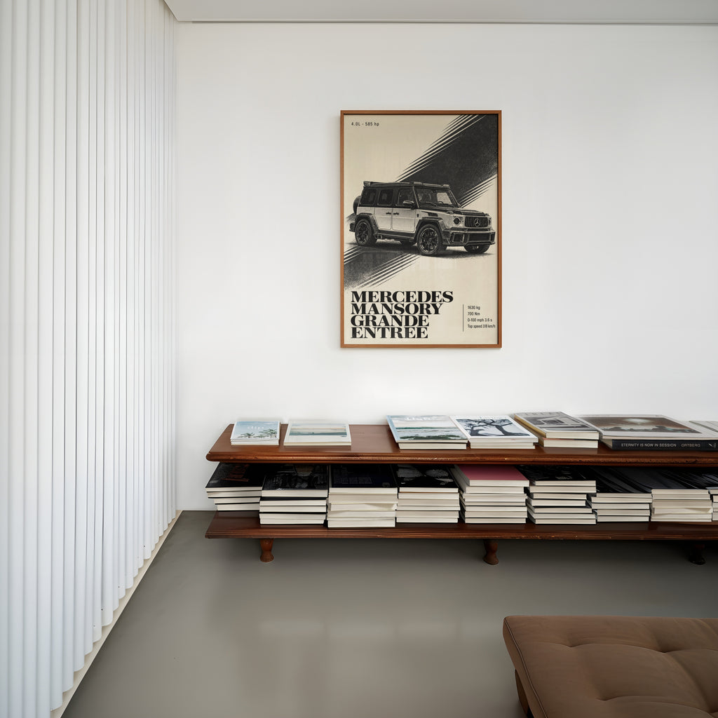 Vintage Mercedes Print, Mansory G Wagon Wall Art