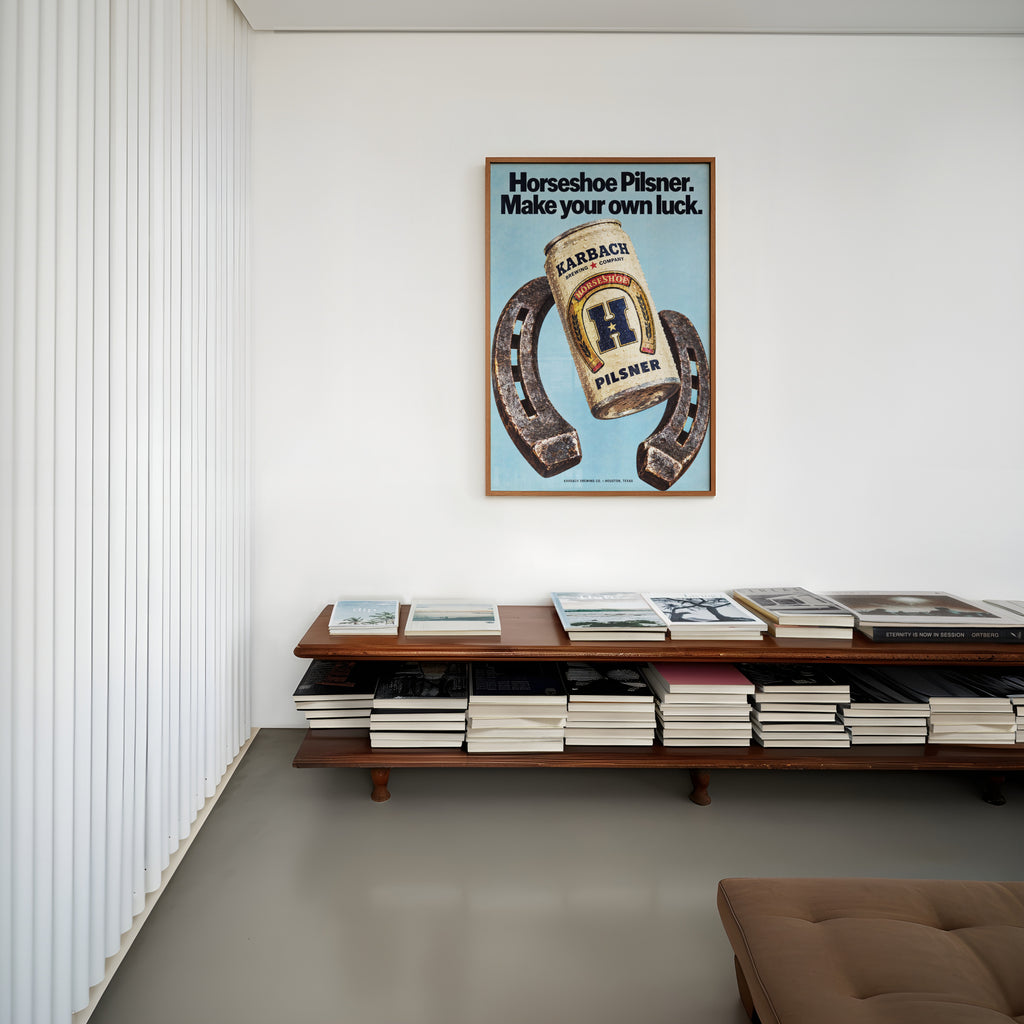 Vintage Karbach Pilsner Beer Print and Poster Wall Art