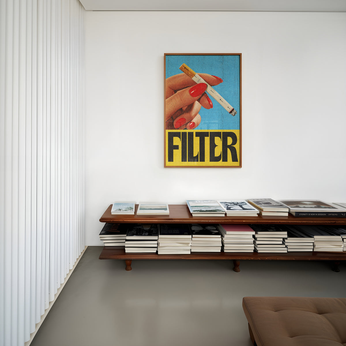 Vintage Cigarette Poster, Retro Advert Wall Art, Print