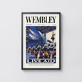 Vintage Wembley Poster, Live Aid Concert Wall Art Print