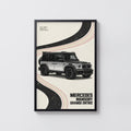 Vintage Mercedes Mansory G Wagon Print Wall Art