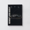 Vintage Koenigsegg Jesko Absolut Car Print