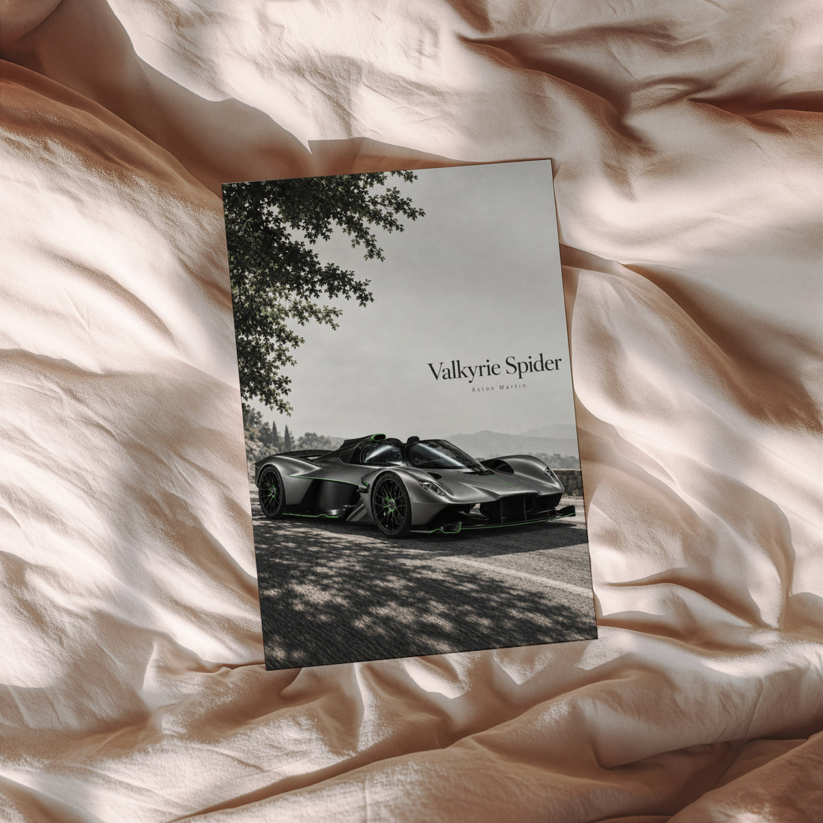 Vintage Aston Martin Valkyrie Spider Print