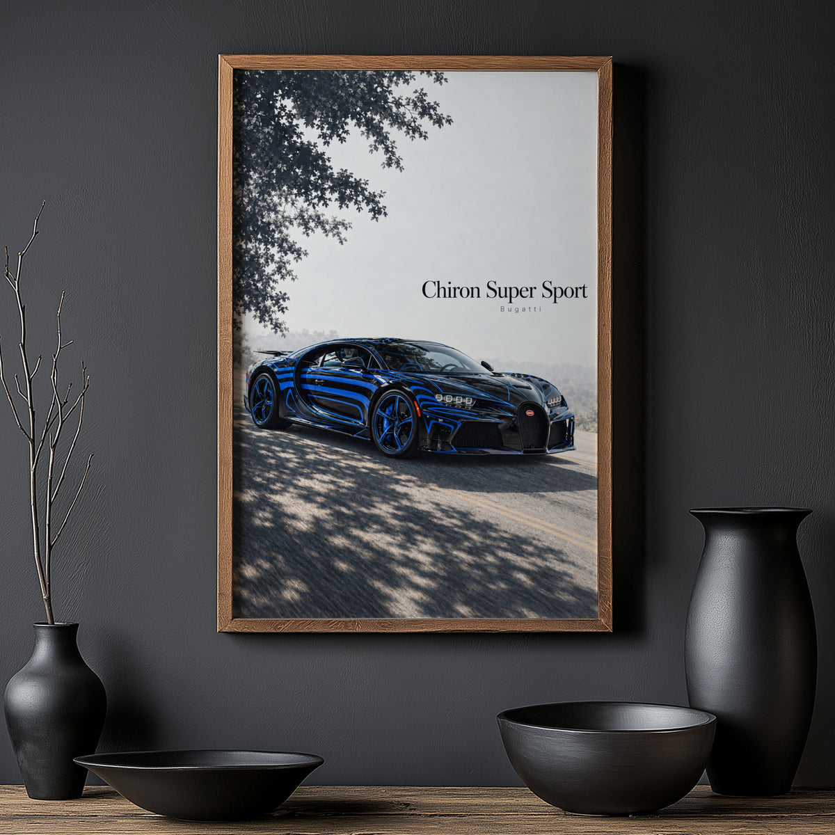 Vintage Bugatti Chiron Super Sport Print