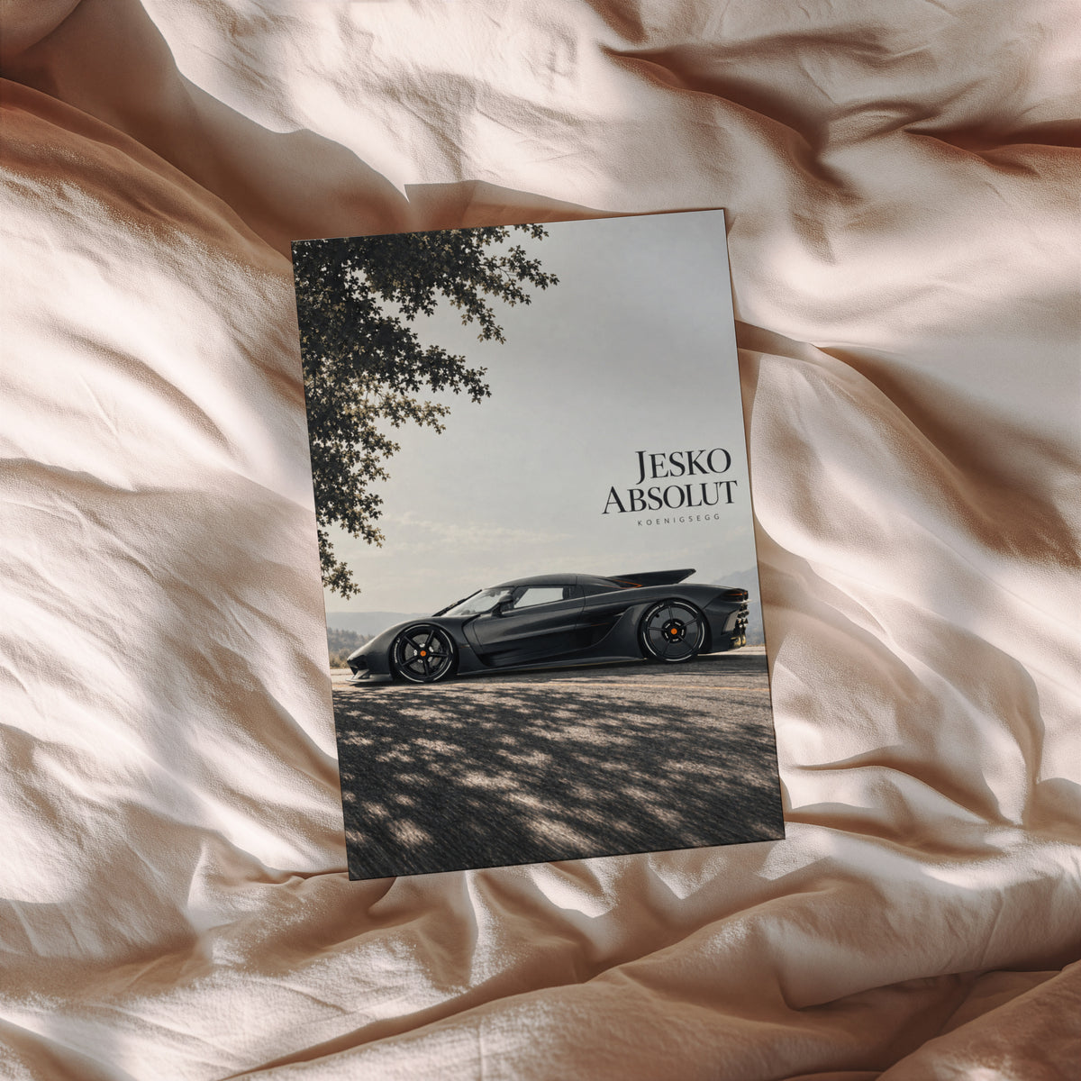 Vintage Koenigsegg Jesko Absolut Hypercar Print