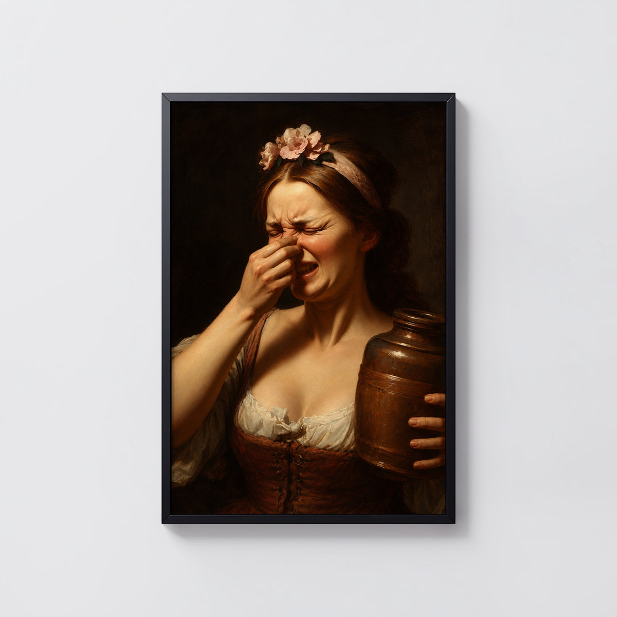 Vintage Bathroom Print and Poster, Funny Wall Art