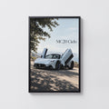 Vintage Maserati MC20 Cielo Print, Supercar Wall Art
