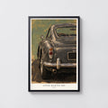Vintage 1964 Aston Martin DB5 Wall Art, Car Print