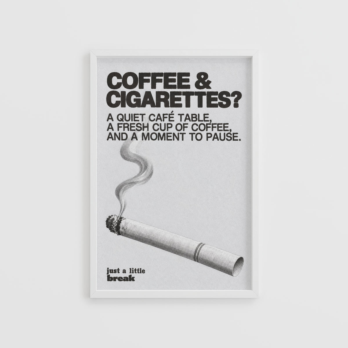Vintage Coffee Print and Poster, Cafe Kitchen Wall Art