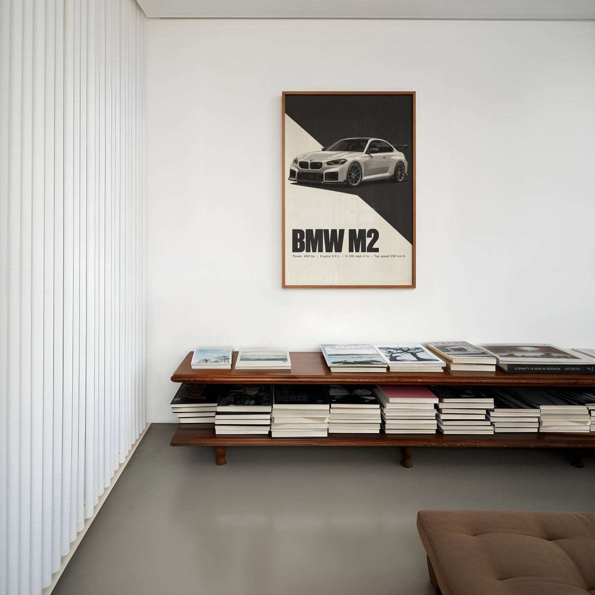 Vintage BMW M2 Print, Car Wall Art Gift