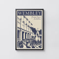 Vintage Wembley Poster, British Empire Exhibition Print