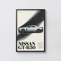Vintage Nissan GT-R50 Print, Car Wall Art