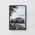Vintage Nissan GTR NISMO Print, Car Wall Art