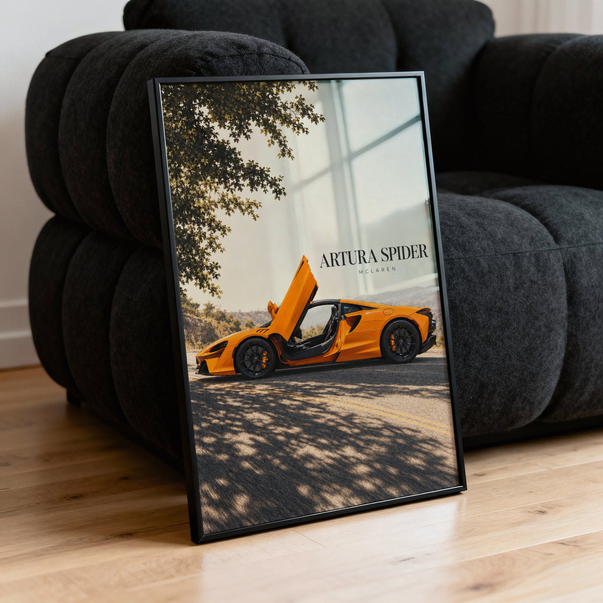 Vintage McLaren Artura Spider Car Print
