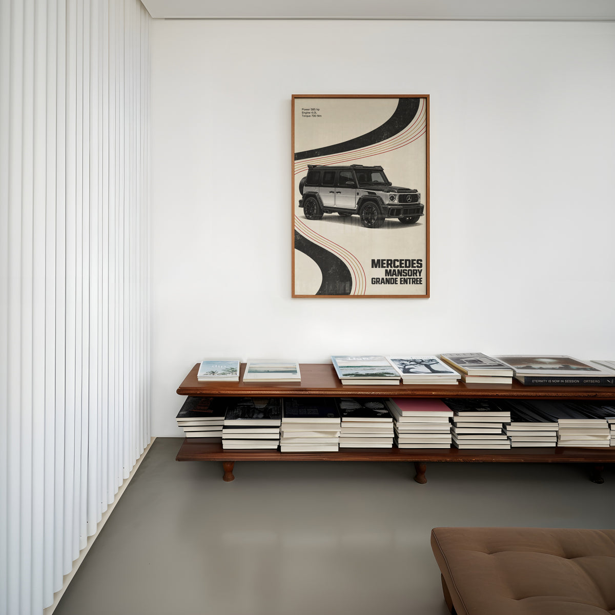 Vintage Mercedes Mansory G Wagon Print Wall Art