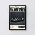 Vintage Aston Martin Valkyrie Spider Print
