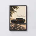 Vintage Dodge Demon Restomod Print, Car Poster