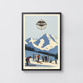 Vintage 1932 Ski Club Alpine Tour Print, Poster